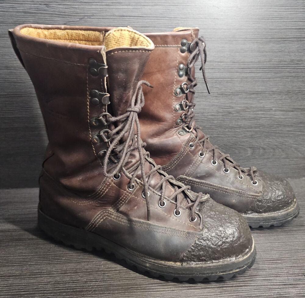Danner Canadian Boots Mens 10 D Brown 10" Gore-Tex 600g Hunting Made In USA